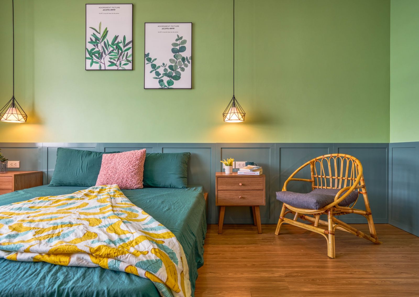 Màu sơn phòng ngủ phù hợp mang đến không gian đẹp